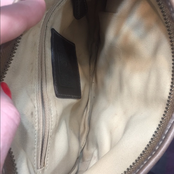 Brown Coach C Handbag - Picture 5 of 6